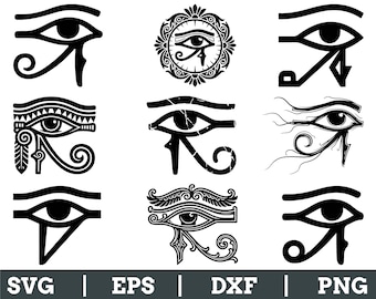Eye of Horus Svg, Dxf, Png