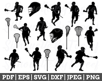 Lacrosse Svg, Lacrosse Vector, Lacrosse Cut File, Lacrosse Silhouette, Lacrosse Dxf, Jpeg, Png