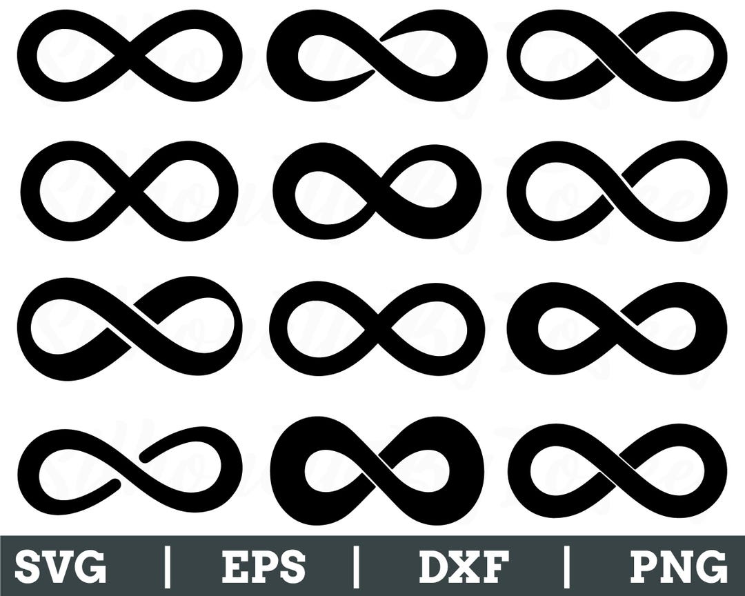 Infinity Symbol Svg, Infinity Symbol Silhouette, Infinity Symbol Vector,  Png - Etsy, image size:1080x864