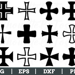 Malteserkreuz Schmuck, Malteserkreuz Silhouette, Malteserkreuz Vektor, Malteserkreuz Dxf, Png