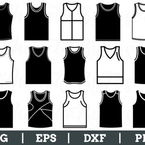 Soccer Jersey Svg, Soccer Jersey Cut File, Soccer Jersey Vector, Dxf, Png