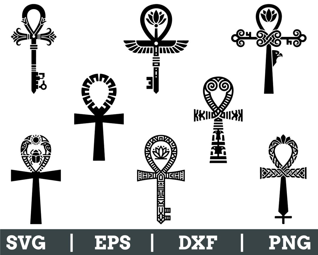 Egyptian Ankh Svg, Dxf, Png - Etsy