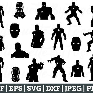 Super Hero Svg, Super Hero Cut File, Super Hero Silhouette, Super Hero Vector, Jpeg, Png