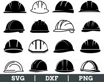 Construction Helmet Svg, Construction Helmet Cut File, Construction Helmet Vector, Jpeg, Png