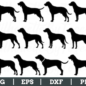 Deutscher Foxhound Hund, Englischer Foxhound Silhouette, Foxhound Vektor, Dxf, Png