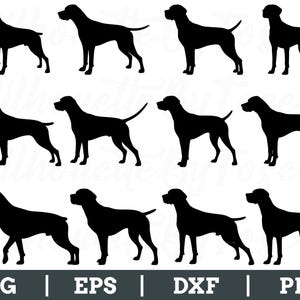 English Pointer Dog Svg, English Pointer Silhouette, English Pointer Cut File, Dxf, Png