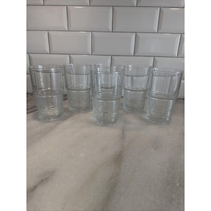 6Bormioli Rocco Bartender 13.75ozNovecento Hi-Ball Stackable DrinkingGlasses0001