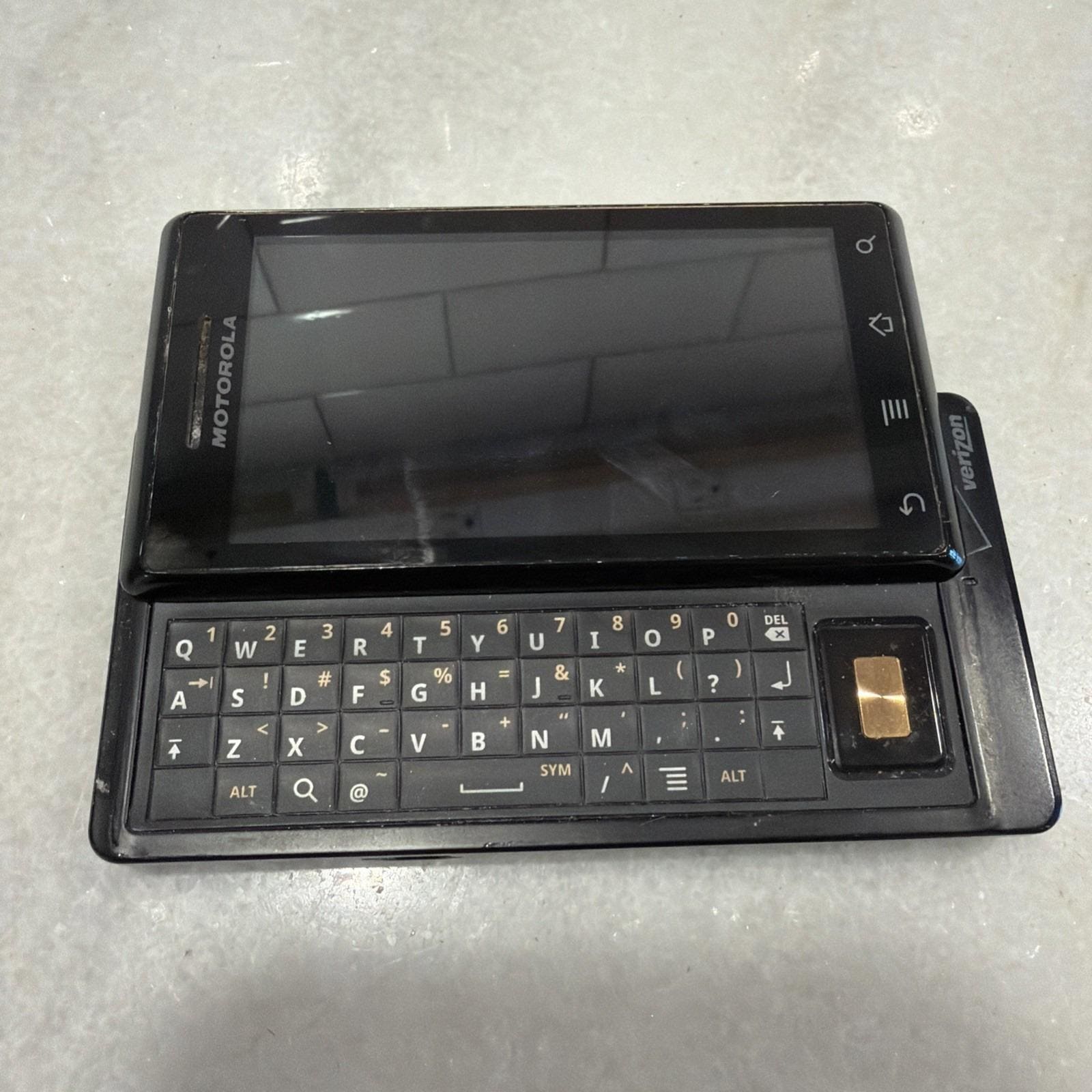 Motorola Droid A855 Black 3.7
