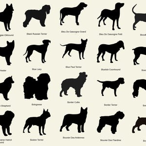 Dog SVG Bundle, Dog PNG Bundle, Dog Clipart, Dog SVG Cut Files for Cricut, Cute Dog Svg, Paw Prints svg, Pet Svg, Dog House svg, Dog Bone