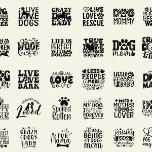 Hunde-Svg-Bundle, Hunde-Liebhaber-Svg, Hunde-Zitat-Svg, lustige Hunde-Zitate-Svg-Bundle, Hundespruch, Hundeschnittdateien, Hundemutter Blatt-Svg, Haustier Blatt-Svg, Hund Clipart