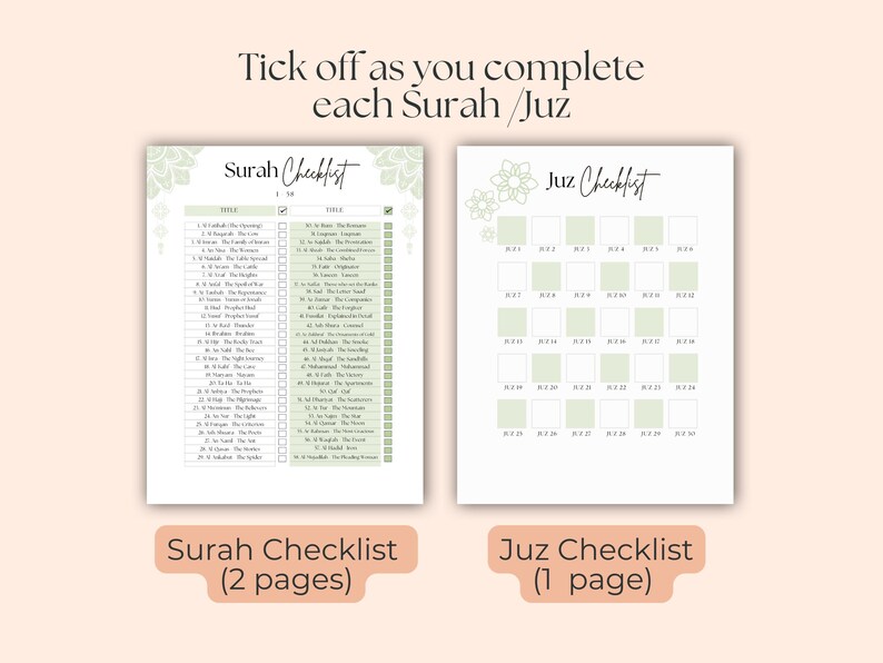 Koran Journal Digital, Koran Journaling, Koran Arbeitsbuch, Koran Studium & Reflexion, Sure Studium, Islamisch Druckbar, Koran Journal PDF Bild 4