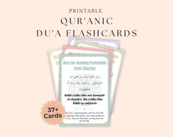 Tarjetas de dua islámicas, tarjetas imprimibles de dua coránicas, súplicas para musulmanes, tarjetas de dua árabes con transliteración y traducción al inglés.