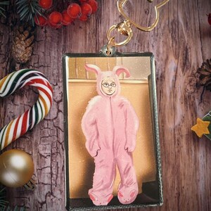 Christmas story keychain