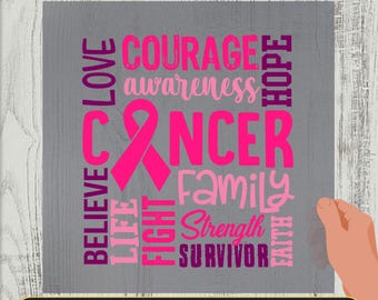 Breast Cancer Awareness DTF Print, Ready to Press, Pink Ribbon DTF Transfer, Cancer Awareness, Breast Cancer Survivor DTF, Pink Bow