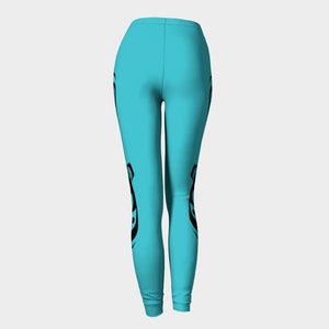 Eagle Raven Traditional Wasteband Leggings Teal Up to 2X image 4