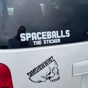 SPACBALLS THE STICKER Spaceballs Merchandise