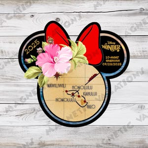 2025 Disney Cruise Commemorative - MV Pixie Dust - 10-Night Hawaiian from Vancouver - 09/23/2025