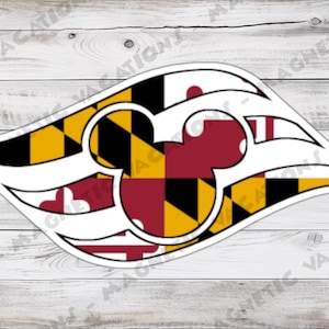 State Flag magnet - Disney Cruise Line - DCL US State Flags - New Disney Cruise - NEW to Etsy