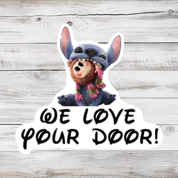 Nos Encanta Tu Puerta - Lilo and Stitch!