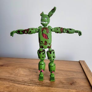 Springtrap Figure,Five Nights at Freddy&#39;s Springtrap Figurine,FNAF Horror Collectible Toy | Five Nights at Freddy&#39;s  -Real photo (no shop)