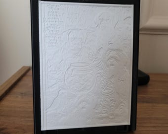 Custom 3D Printed Photo Lithophane Night Light, Personalized Lamp