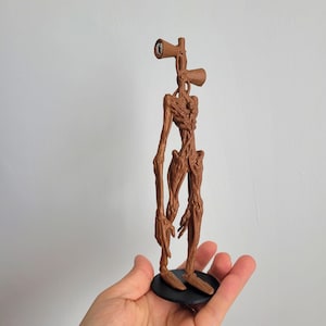 Siren Head Figure, Handmade Horror Toy, Horror Game Monster, Siren Head 3D Figure