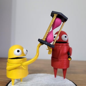Handmade R.E.P.O. Game Figure: Collectible Robot Character (13cm/4in Size Option Available)