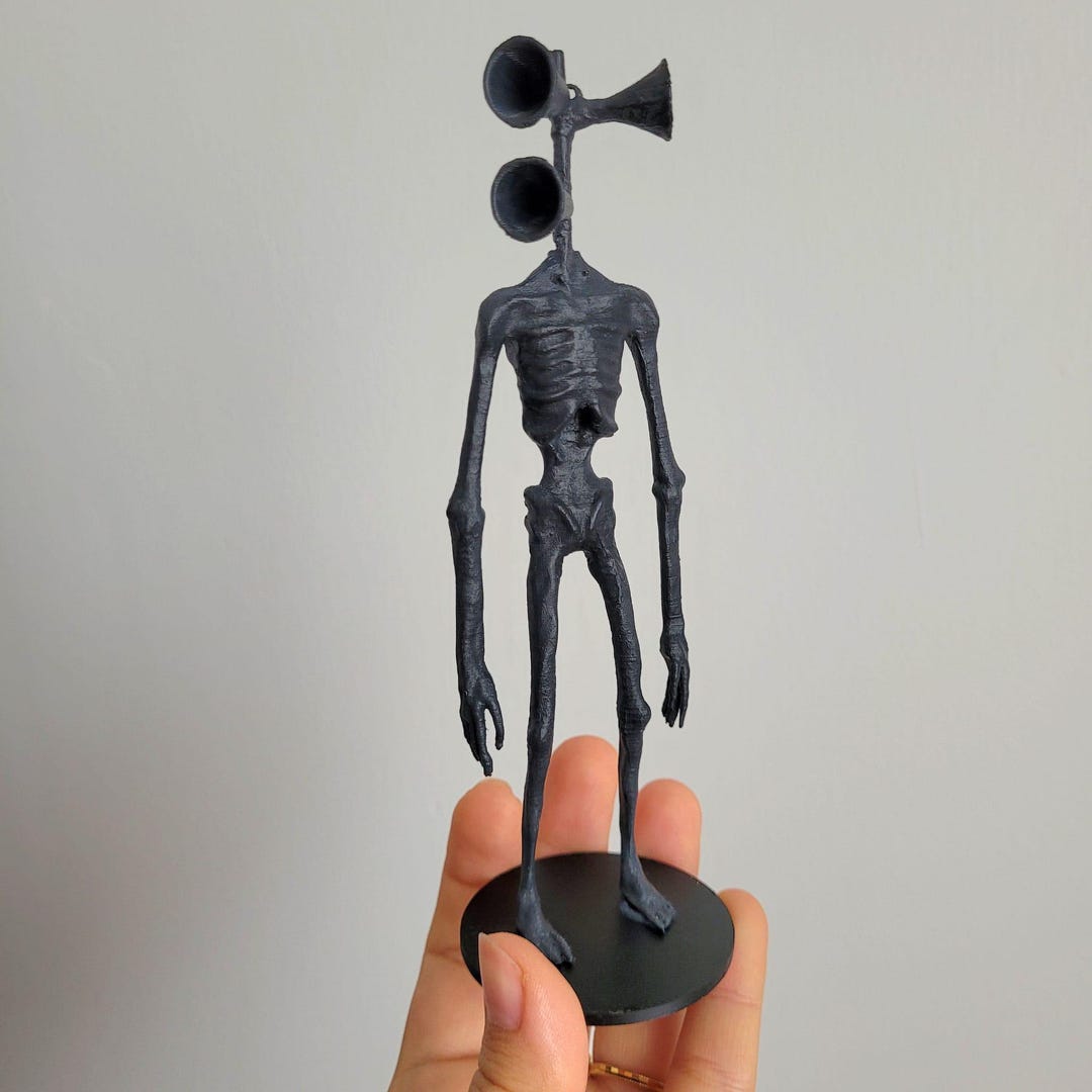 Handmade Siren Head Figure: Horror Game Monster, 3D Printed PLA - Etsy