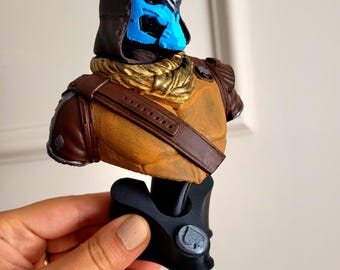 Cayde-6 Figure | Destiny 2 Hunter Vanguard Statue | 3D Printed Gaming Display Model