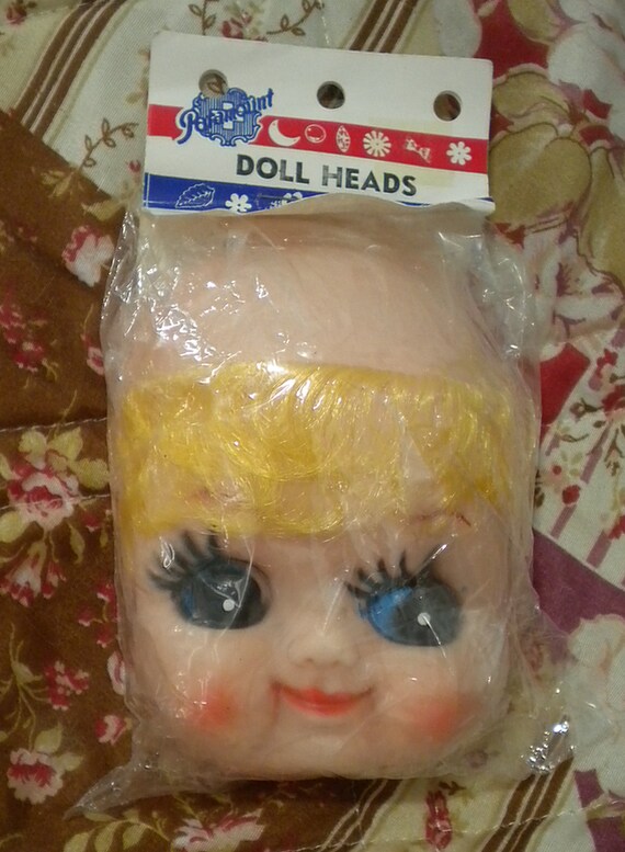 vintage doll heads