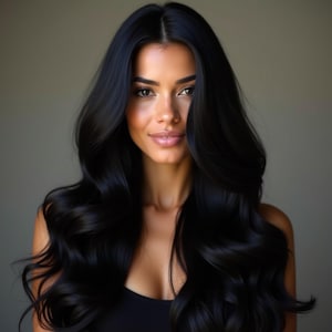 Black Hair Dye with Henna, Unisex