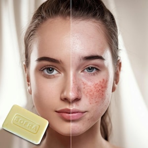Sulfur Soap – Natural Vegan  for Acne & Oily Skin