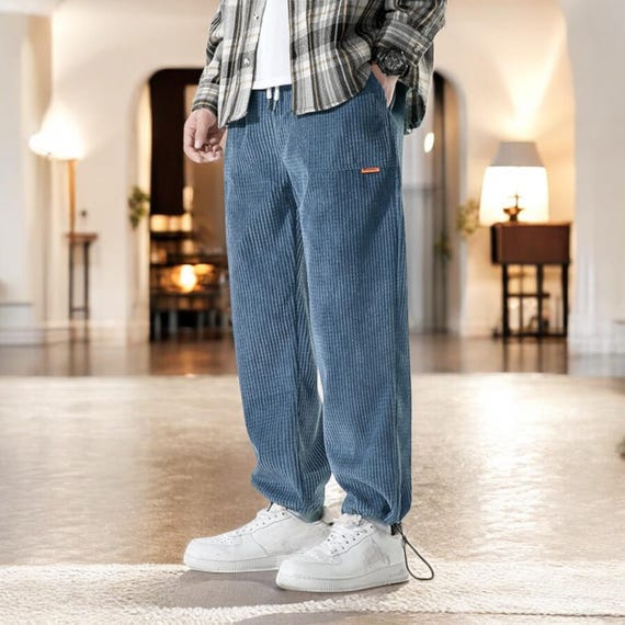 Pants Outfit Mens Blue Corduroy Trousers Mens Polo Ralph Lauren
