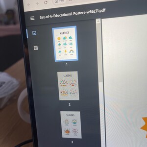 6 carteles educativos para niños