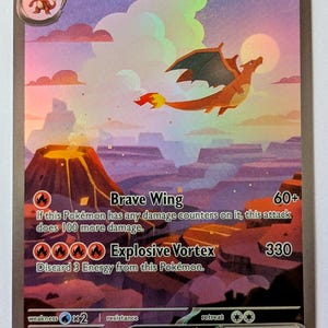 Pokémon Card Charizard EX 330HP - 199/165 - Scarlet & Violet 151