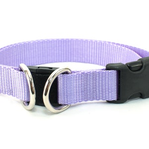 Solid color BREAKAWAY Safety Dog Goat Pig Sheep Collar many colors any size MADE to ORDER image 7