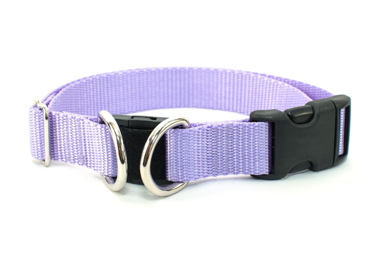 Solid color BREAKAWAY Safety Dog Goat Pig Sheep Collar many colors any size MADE to ORDER image 7