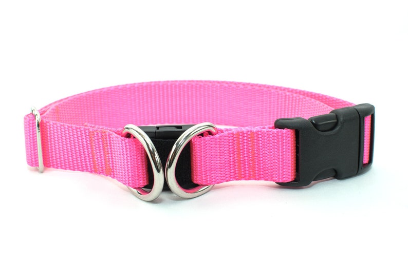 Solid color BREAKAWAY Safety Dog Goat Pig Sheep Collar many colors any size MADE to ORDER image 9