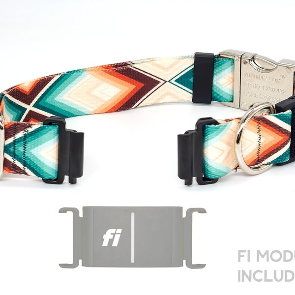 Fi Compatible BREAKAWAY series 3 collar bands - 30 PRINTS - adjustable 1" wide