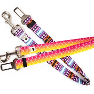 Dog Seat Belt Tether, adjustable, universal, 40 colors & prints, free shipping image 5