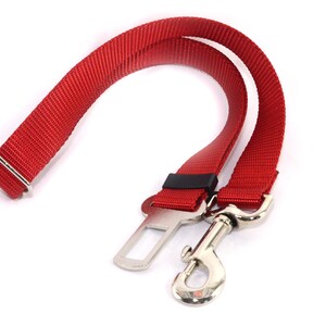 Dog Seat Belt Tether, adjustable, universal, 40 colors & prints, free shipping image 9