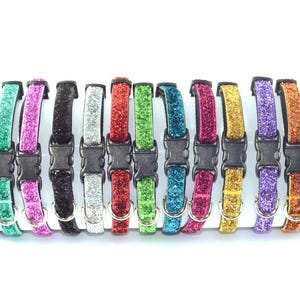Sparkle Bling Tiny Dog Collar - MADE to ORDER image 8