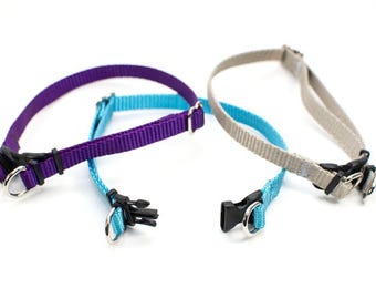 3/8" BREAKAWAY Tiny Dog Collar, solid colors - 16 colors | Includes FREE Buckle Personalization