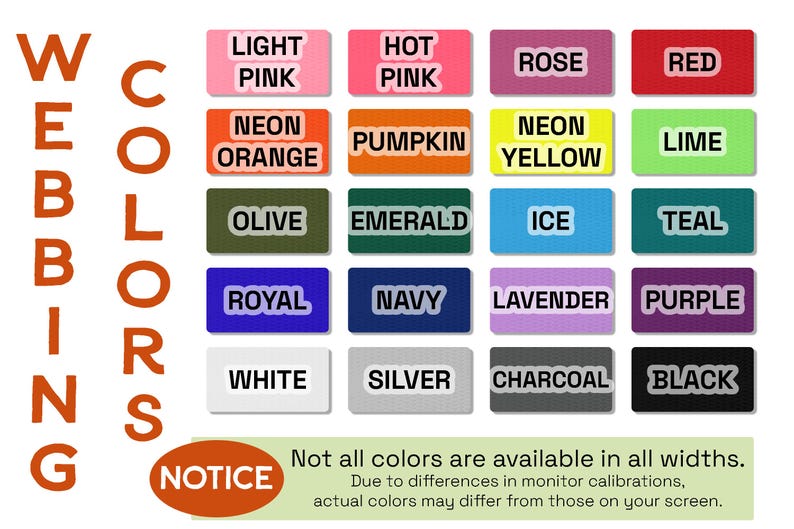 a bunch of different colored labels on a white background
