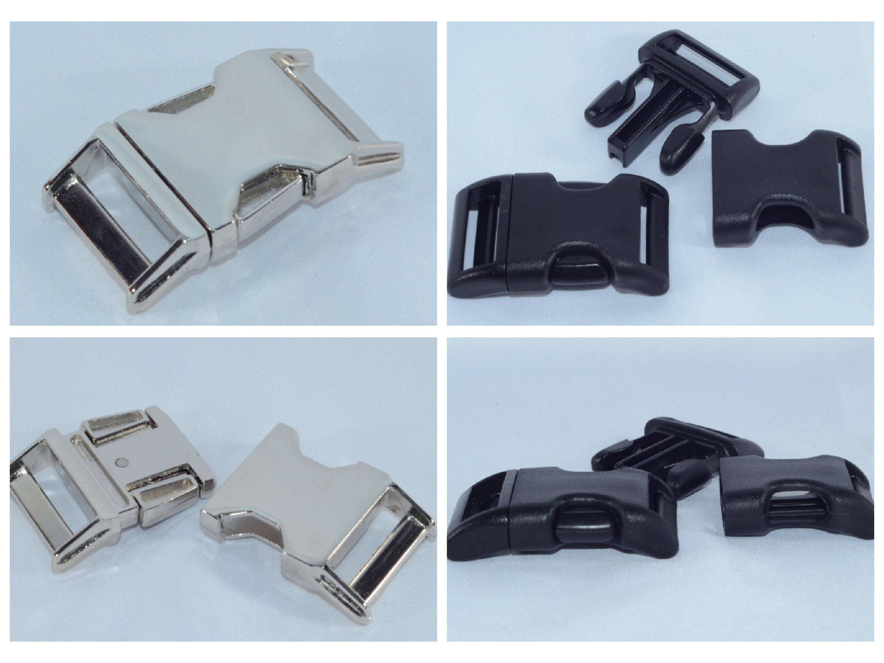 Adjustable Buckle Dog Collar Hardware Kit D rings Slides Etsy