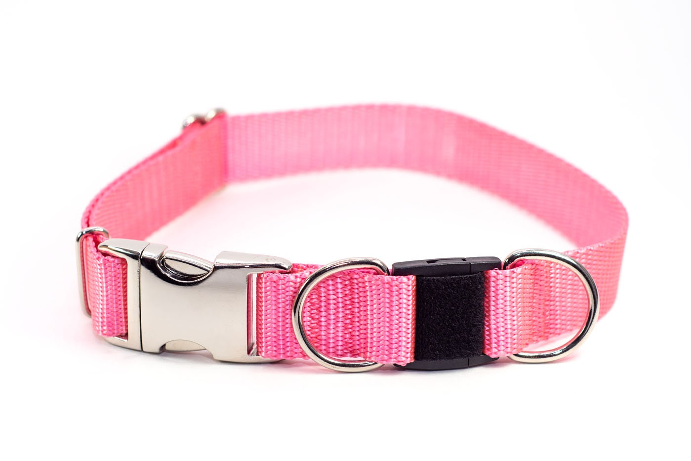 Personalized BREAKAWAY Safety Dog Collar in Light Pink Etsy