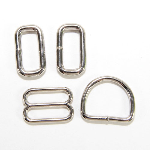 Martingale Dog Collar Hardware Kit D Rings Slides Etsy