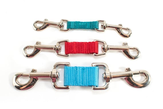 Safety clip top for dog leash