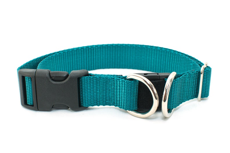 Solid color BREAKAWAY Safety Dog Goat Pig Sheep Collar many colors any size MADE to ORDER image 6