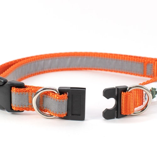 Personalized BREAKAWAY Safety Dog Collar in Emerald Green Etsy